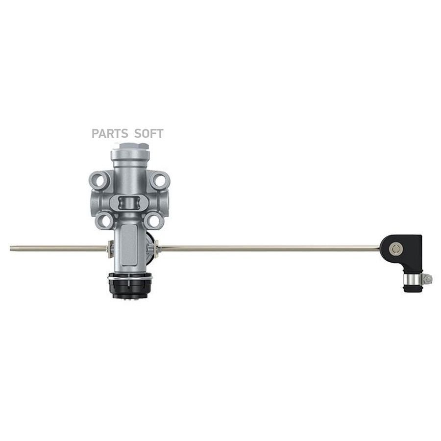 Кран уровня пола прицепа без фитингов, 3вых  3хM12 / 4640060020