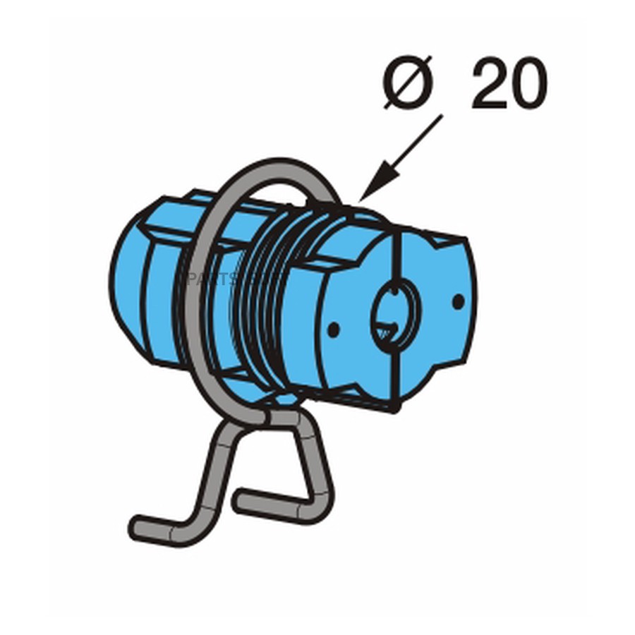 Держатель кабеля ABS - SN42.. S7