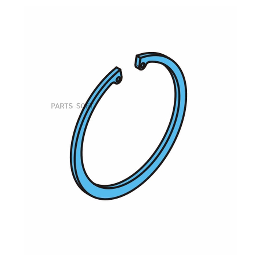 Кольцо BPW / стопорное подш 33118 оси - EcoPlus _ ?158*4 / Oe