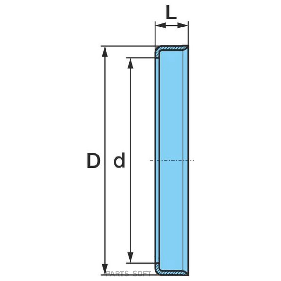 Кольцо наружное (OE) 10T  ECO 159,5/151X12,5