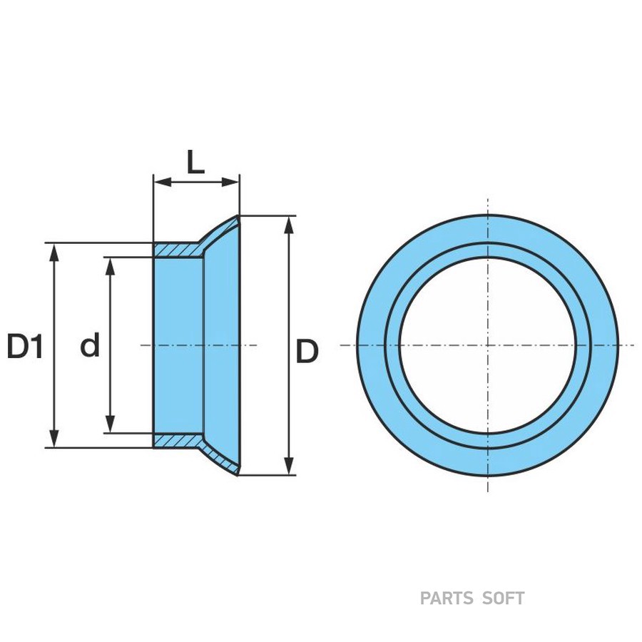 Пыльник тормозного вала BPW 41х20=03.104.0015.0002